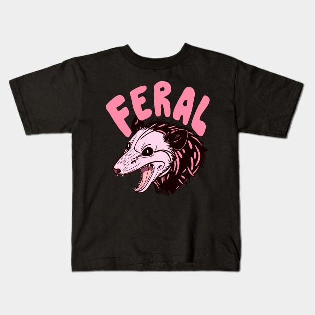 Feral Kids T-Shirt by Sarcastically Yours